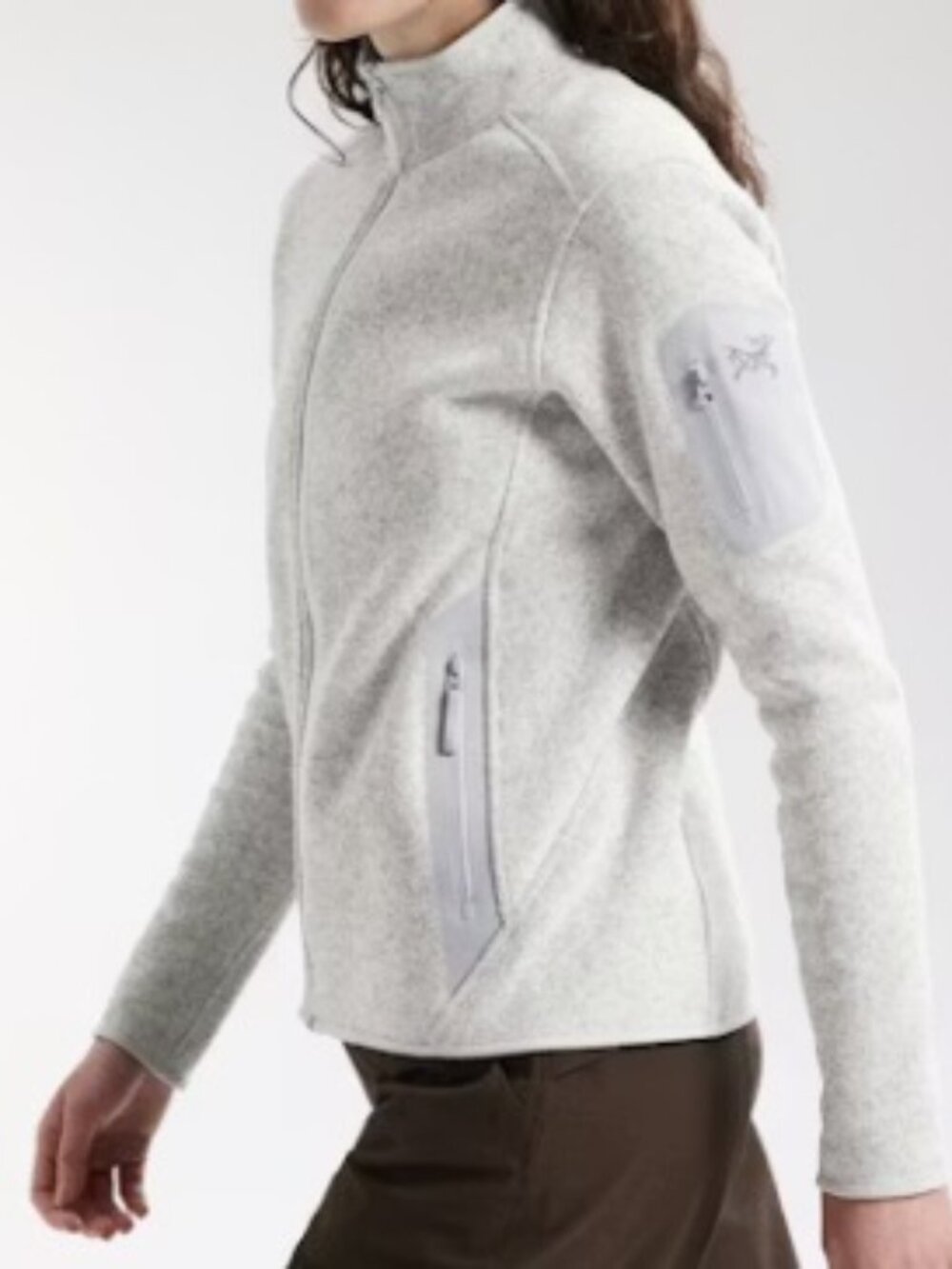 Arcteryx Covert Cardigan Women's Size S Light Grey